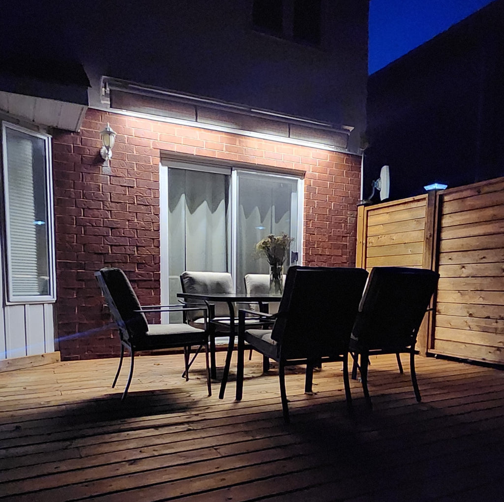 Lumina LED Semi Cassette Awning